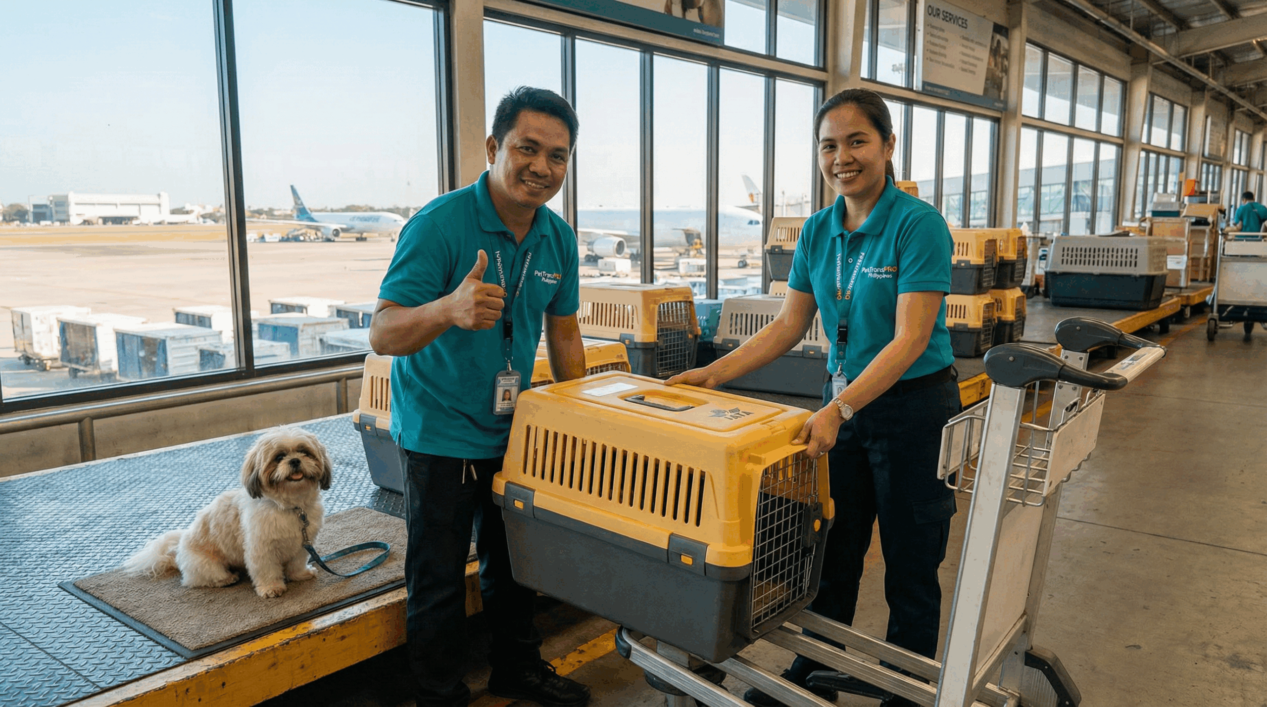 Pet relocation services by PetTransPRO Philippines